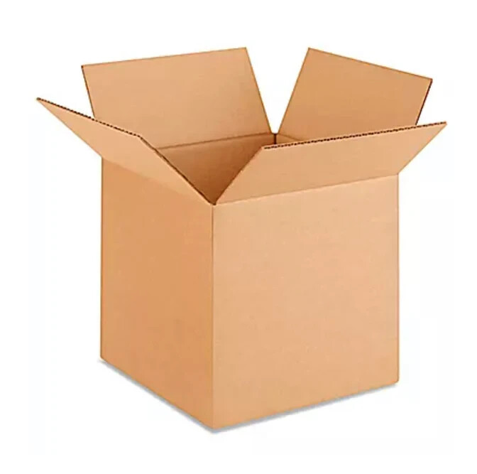 10″ x 10″ x 10″ Cardboard Corrugated Box – SINGLE BOX – CUBED