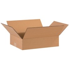 16 x 12 x 3″ Flat Corrugated Carton Boxes-Pack of 25