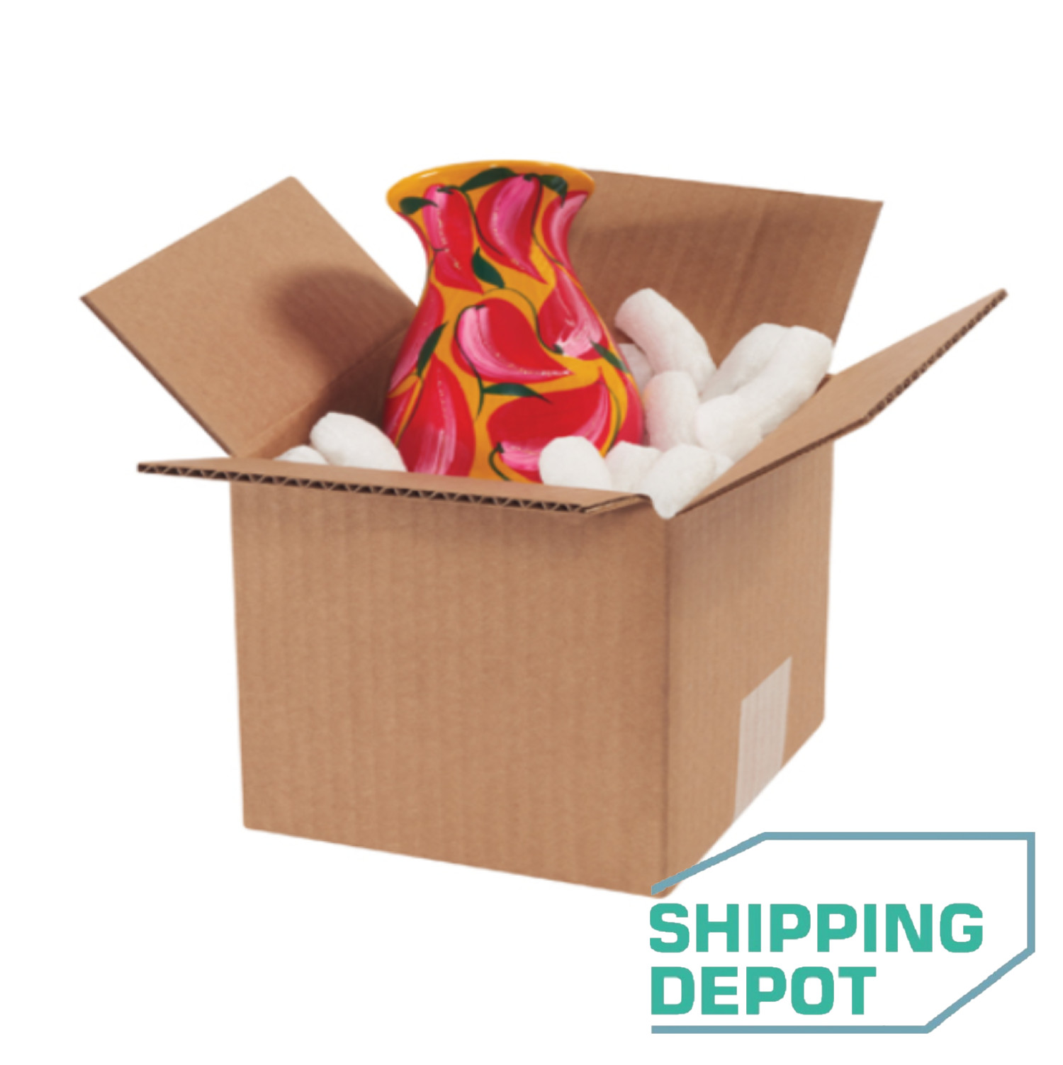 Pack of 100 ~ 4 x 4 x 4 200# / 32 ECT Packaging Moving Shipping Boxes Small