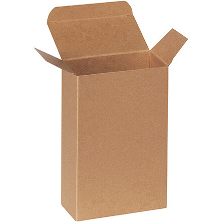 Stylish Kraft Tuck Cartons 4.625×2.375×7.3125″ – 250 Pcs: Eco-Friendly