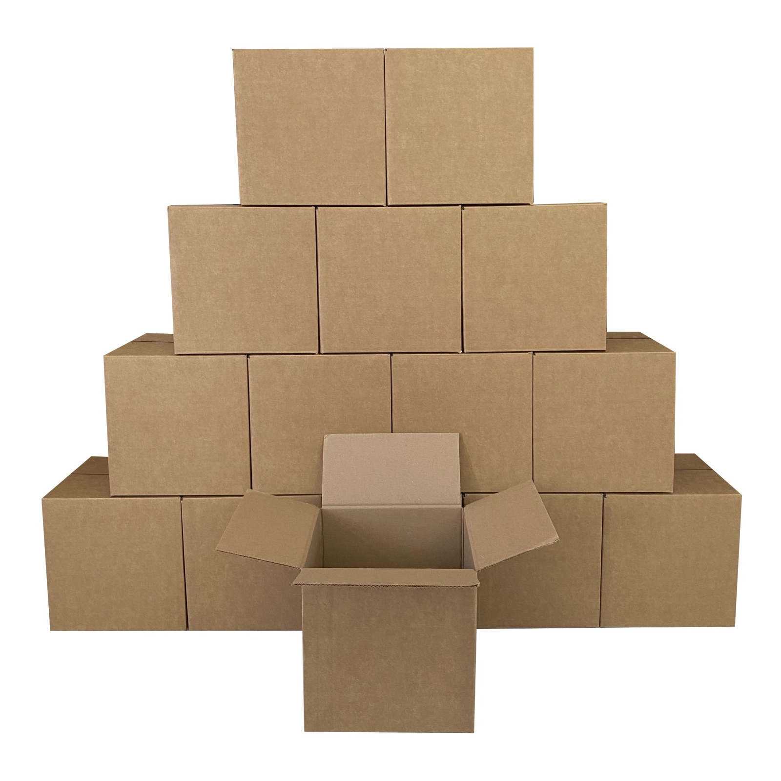 UOFFICE Heavy Duty Corrugated Boxes 8″ x 8″ x 8″ – 275lb. Pack of 15 Shipping Ca