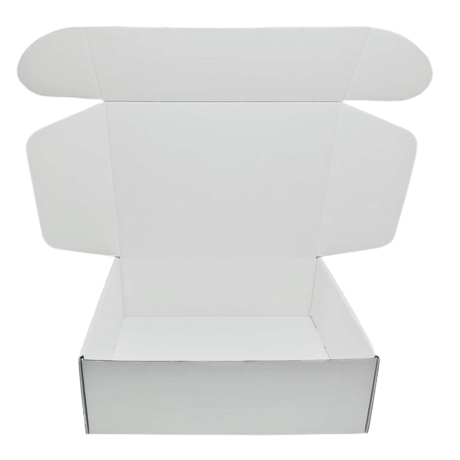 5 PCS 12x9x4 Inches Small Corrugated Mailer Cardboard Shipping Boxes White