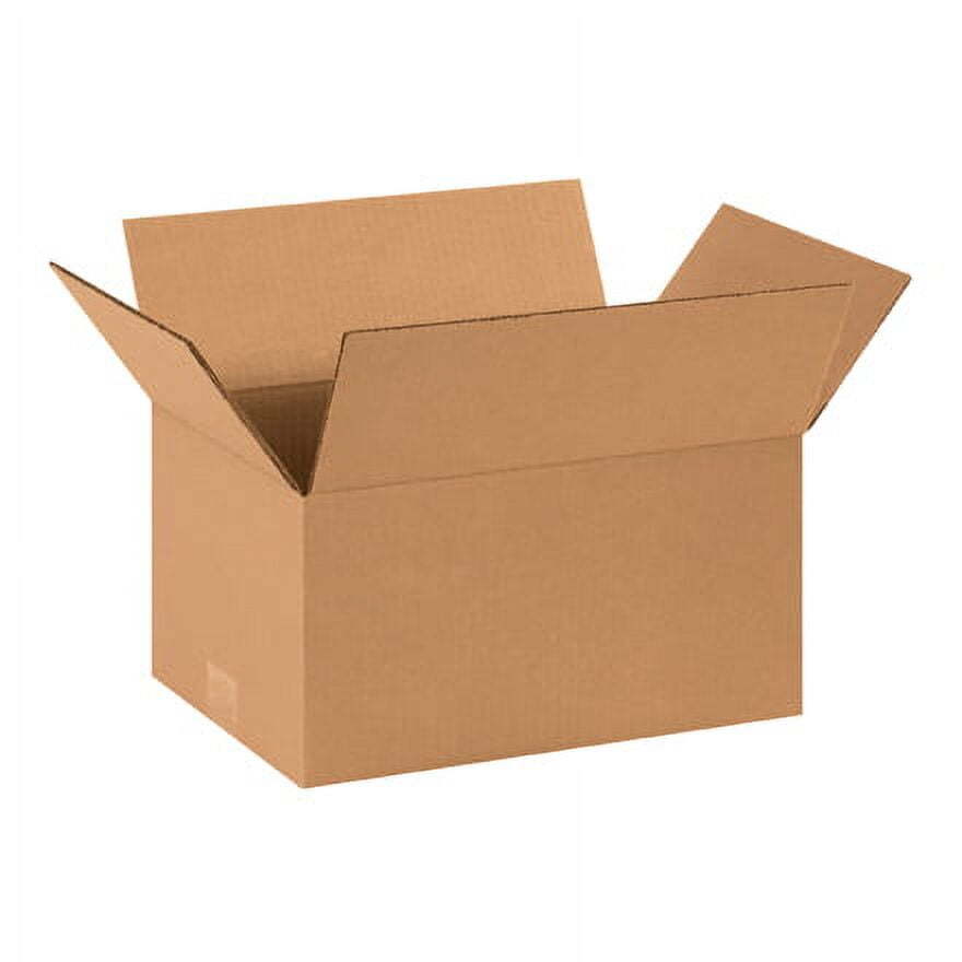 14x10x7 Corrugated Shipping Boxes 25/pk – Standard Strength Industrial Cartons