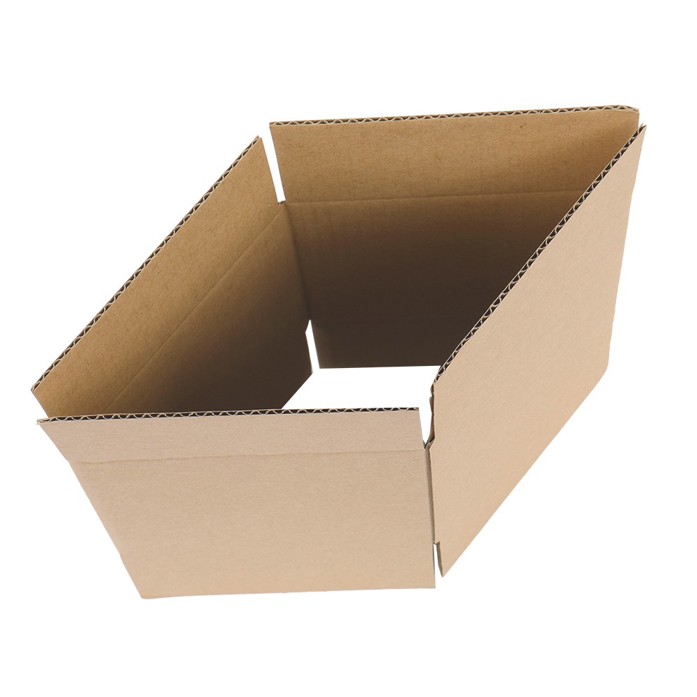 100 Pcs Shipping Boxes 4x4x4 Inch Small Corrugated Cardboard Moving Packing Box
