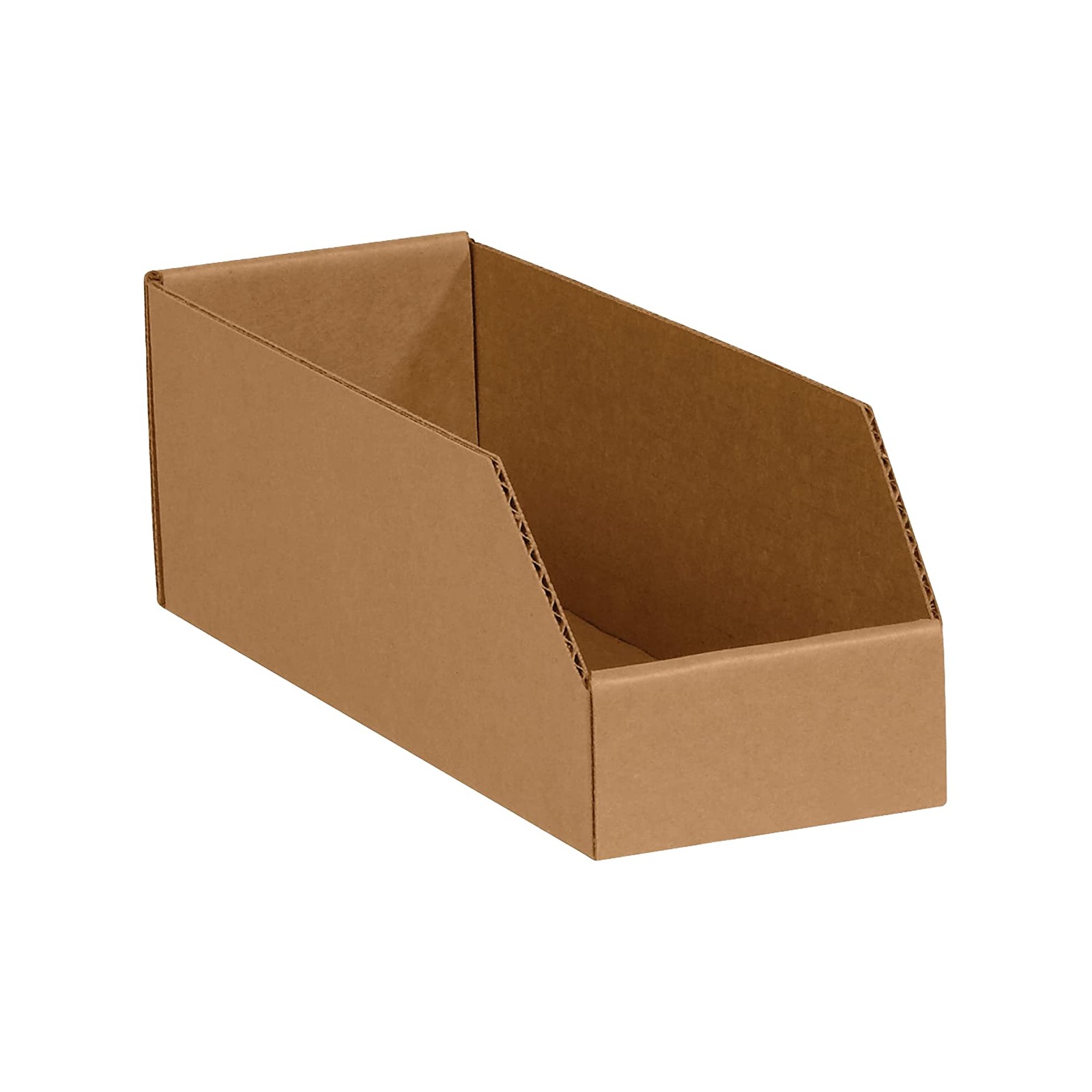 Small Storage Bins 4″x12″x4.5″ 50Pack Corrugated Boxes for Moving & Packing