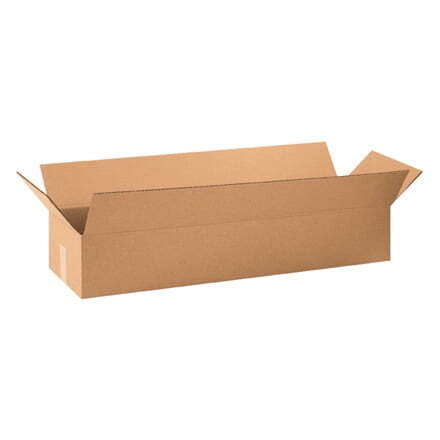 34 x 10 x 6″ Long Corrugated Boxes, ECT-32 Brown Moving/Packing Boxes 10/Bundle