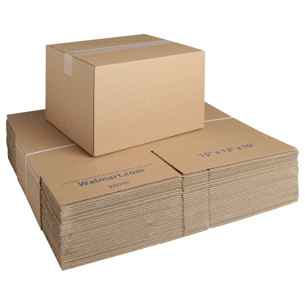 SHIPPING MOVING BOXES (30 Pack) Recycled 15″ L X 12″ W X 10″ H