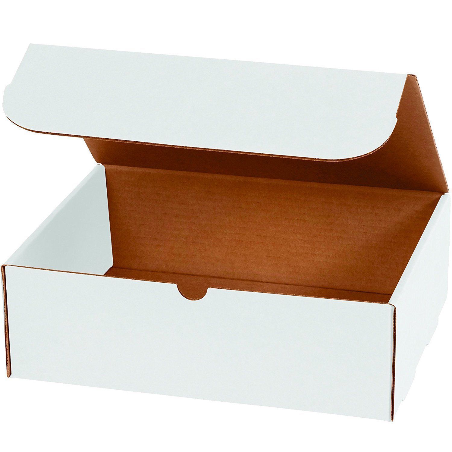 100 – 6x4x2 White Corrugated Shipping Mailer Packing Box Boxes 6 x 4 x 2