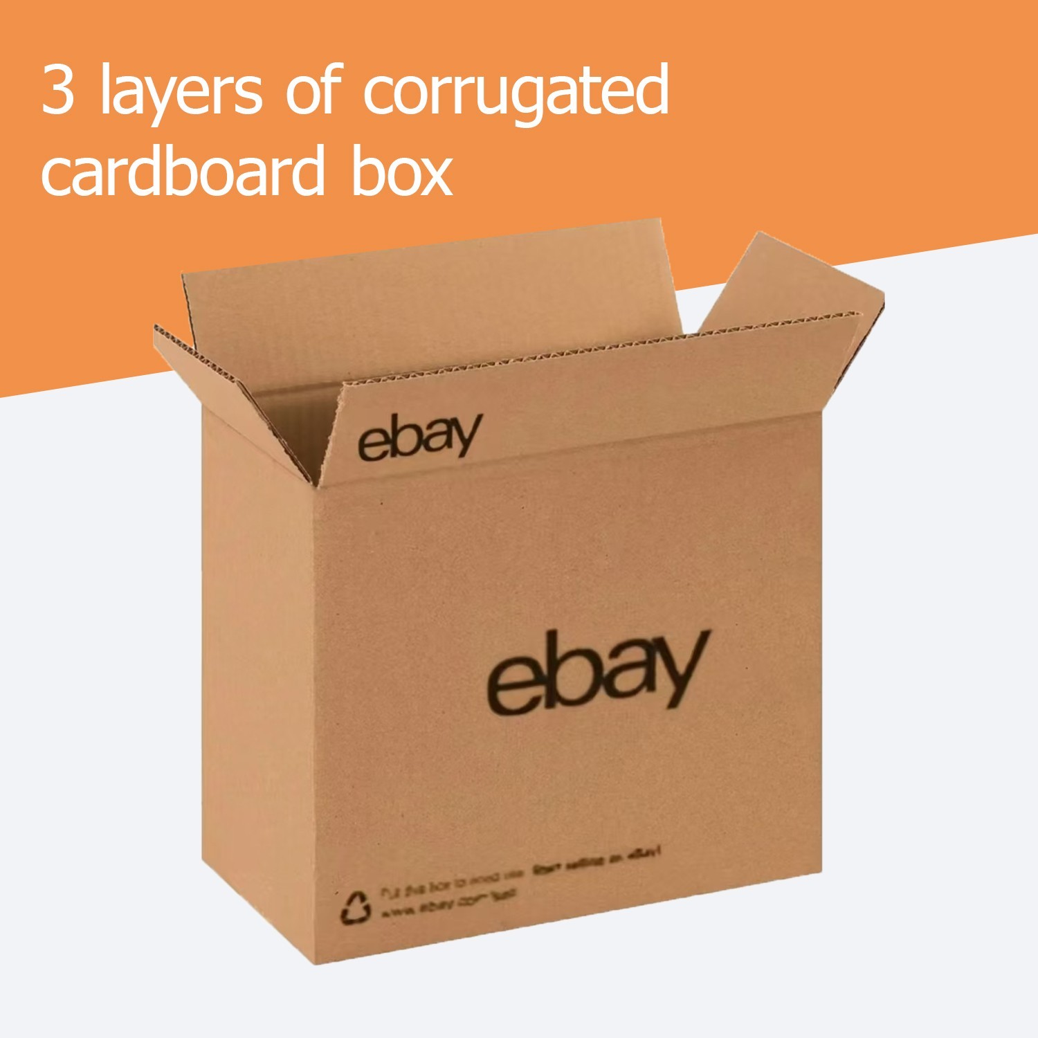 25-100 pcs 8″x 6″x4″ Shipping Packing corrugated cardboard boxes ebay UL