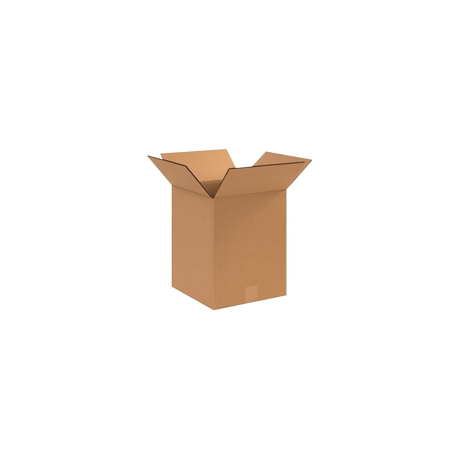 HD121215DW Heavy-Duty Double Wall Corrugated Cardboard Box 12 1/2″ L X 12 1/2″ W