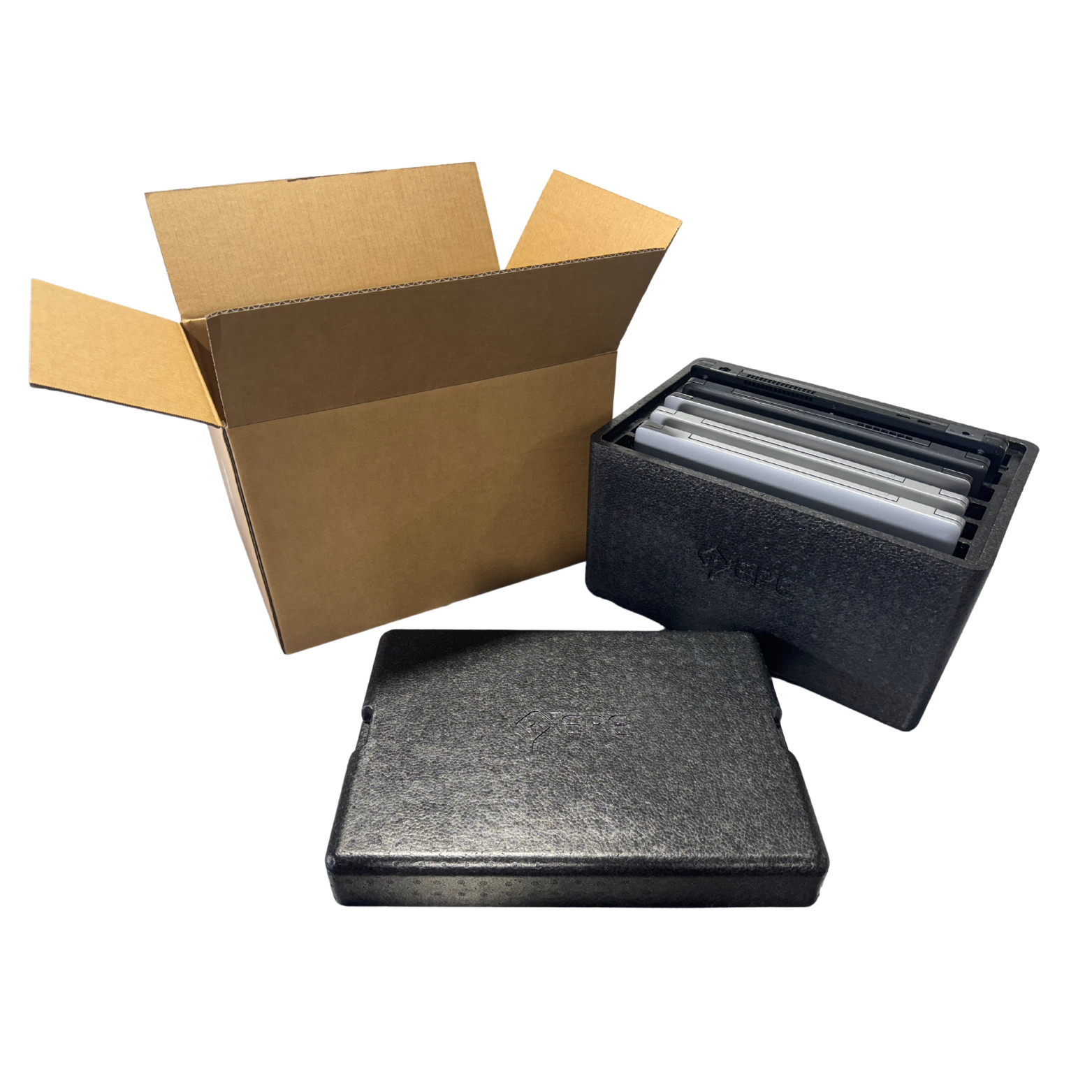 Universal Bulk Laptop Shipping/Handling Box | FedEx Certified | Holds 5 Laptops