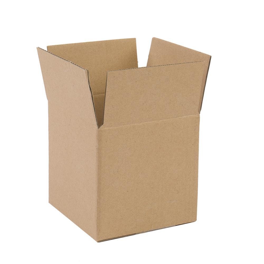 100 PCS 4″x4″x4″ Cardboard Paper Boxes Mailing Packing Shipping Box for FedEx