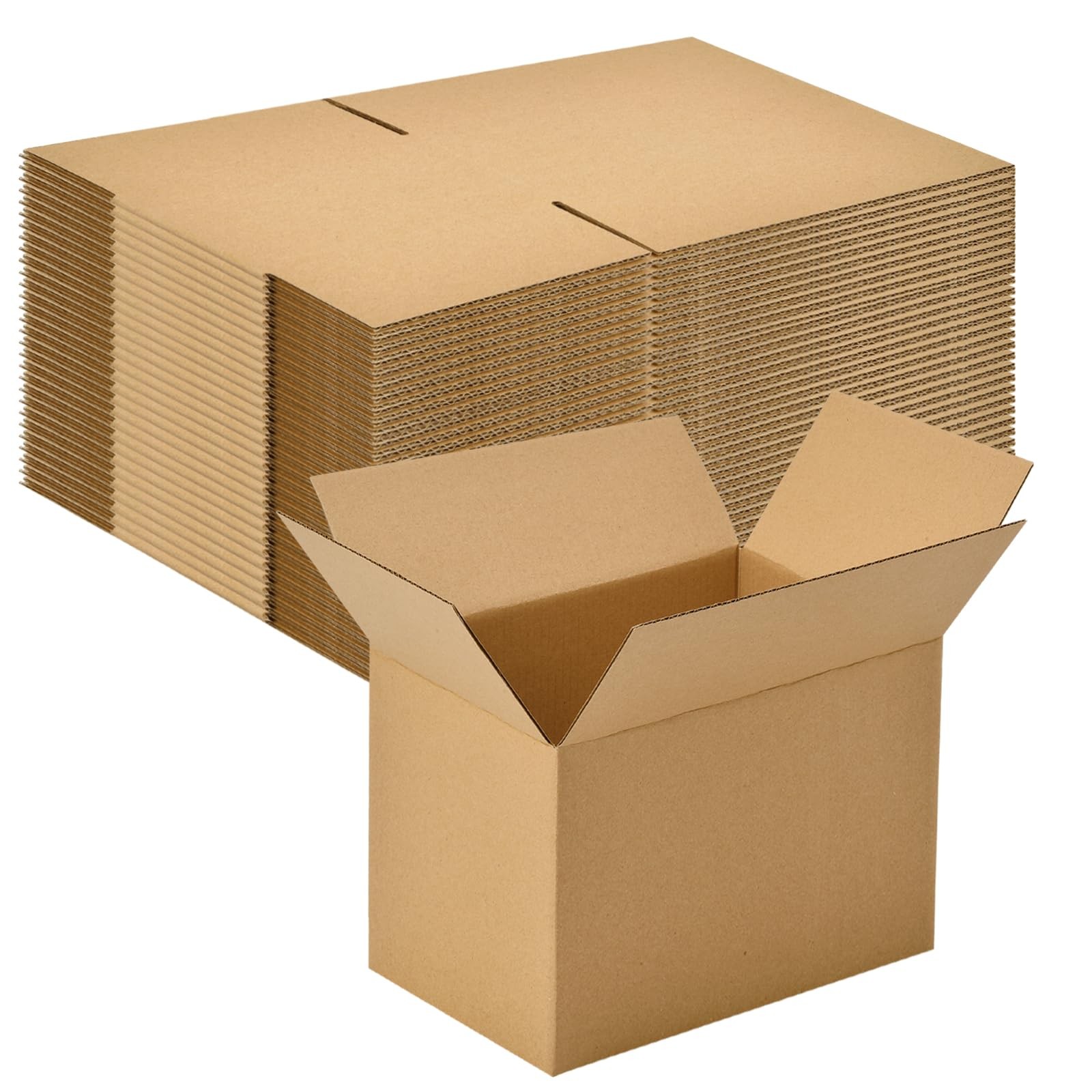 30 Pack 8x6x6 inches Small Shipping Boxes Brown Corrugated Cardboard Boxes fo…