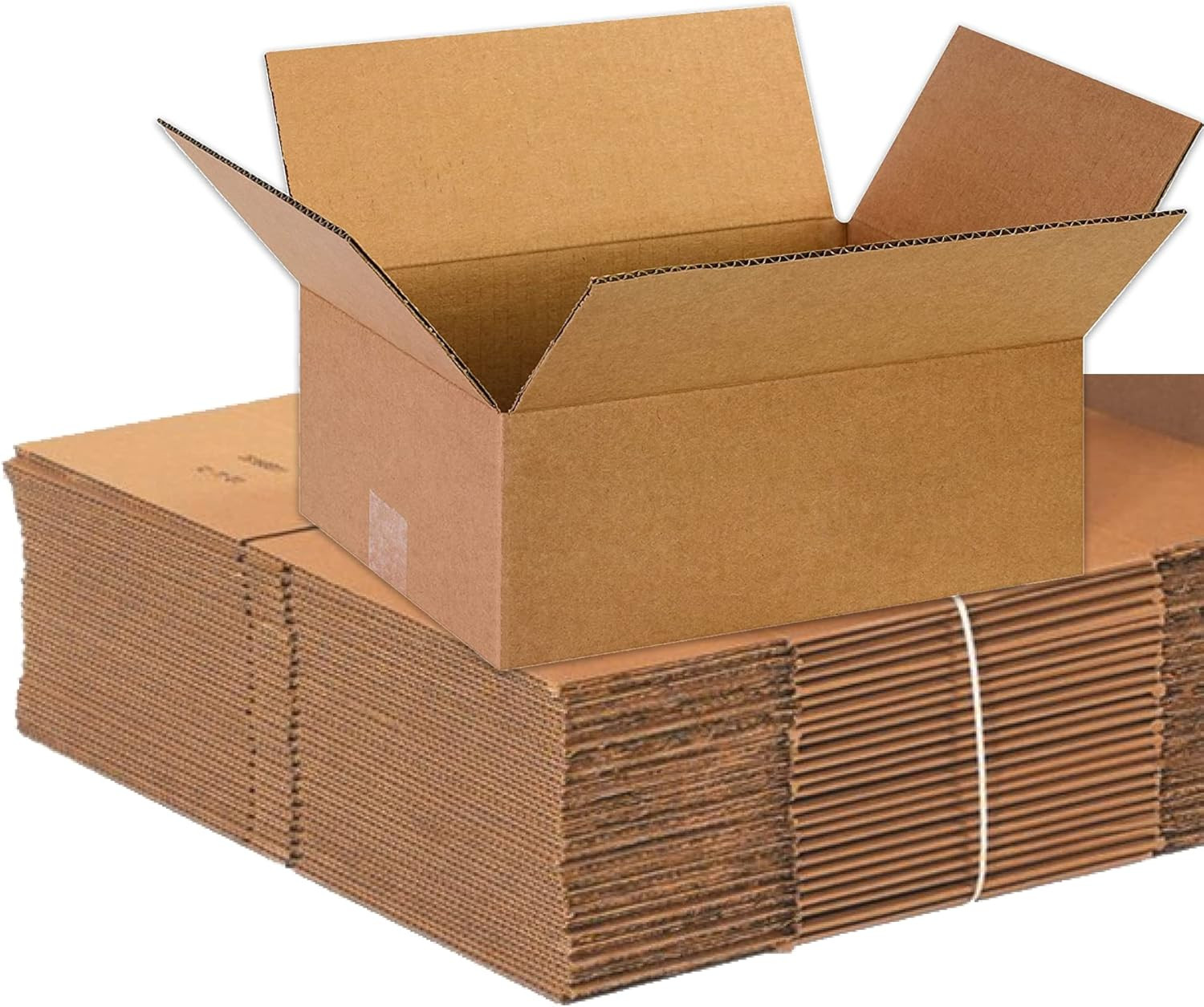 Shipping Boxes 13″L X 10″W X 5″H 25-Pack Flat Corrugated Cardboard Box for Packi