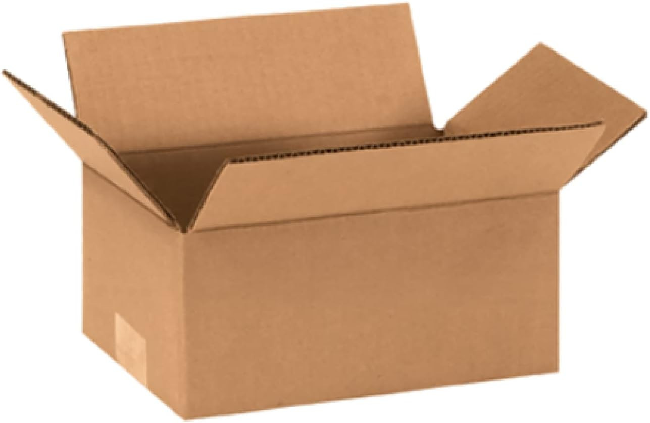 – 9X6X4 Pack of 50 Corrugated Cardboard Packing Shipping Mailing Moving Carton B