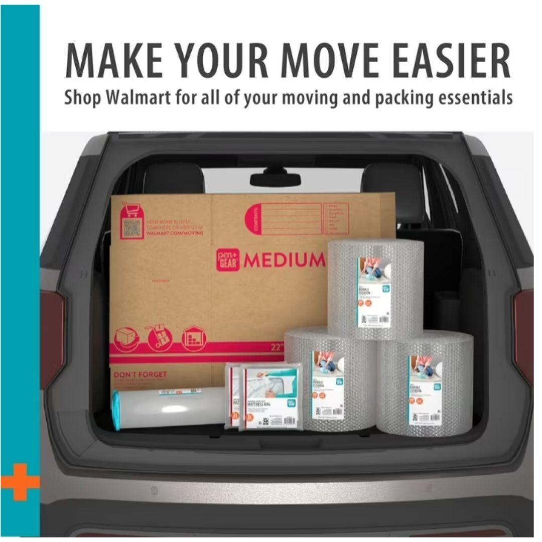 (10 pack) Pen+Gear Large Moving Boxes, 27L x 15W x 17H, Kraft