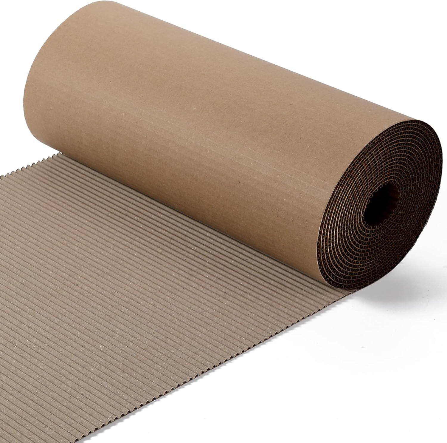 Corrugated Cardboard Roll 12 X 197 Inch Singleface Corrugated Paper Roll Heavy D