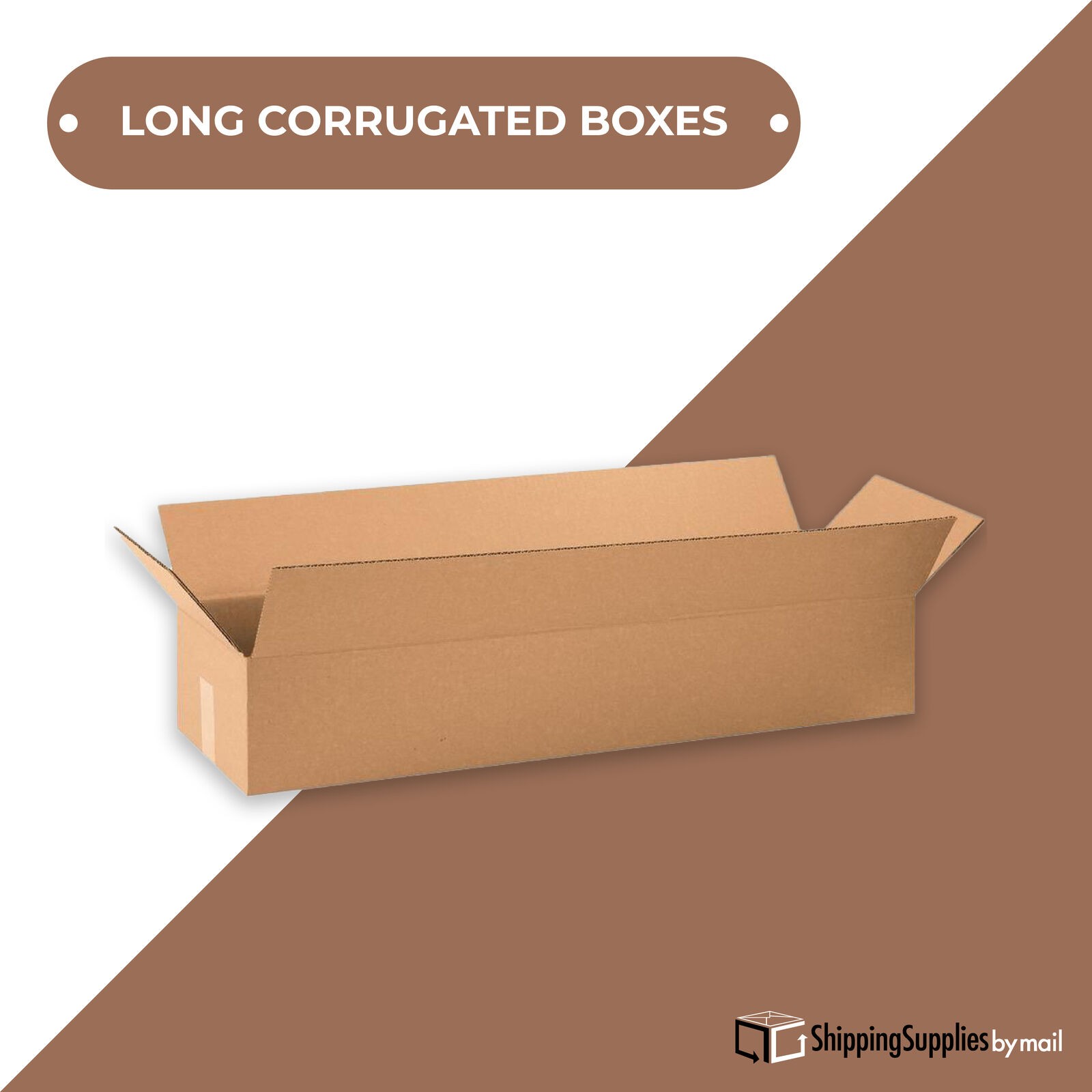 36x10x10 Strong Corrugated Shipping Boxes ECT-32 Brown 20 Pack