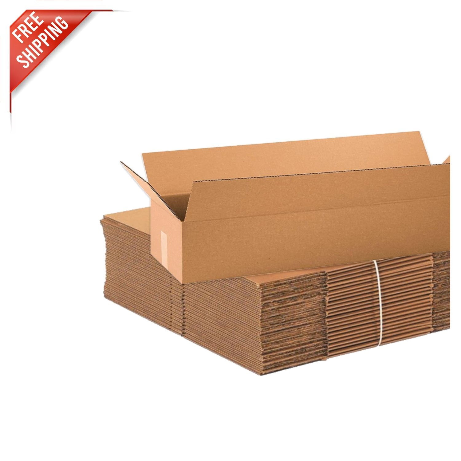 Durable 34″L x 10″W x 6″H Shipping Boxes – 10-Pack for Easy Packing & Mailing