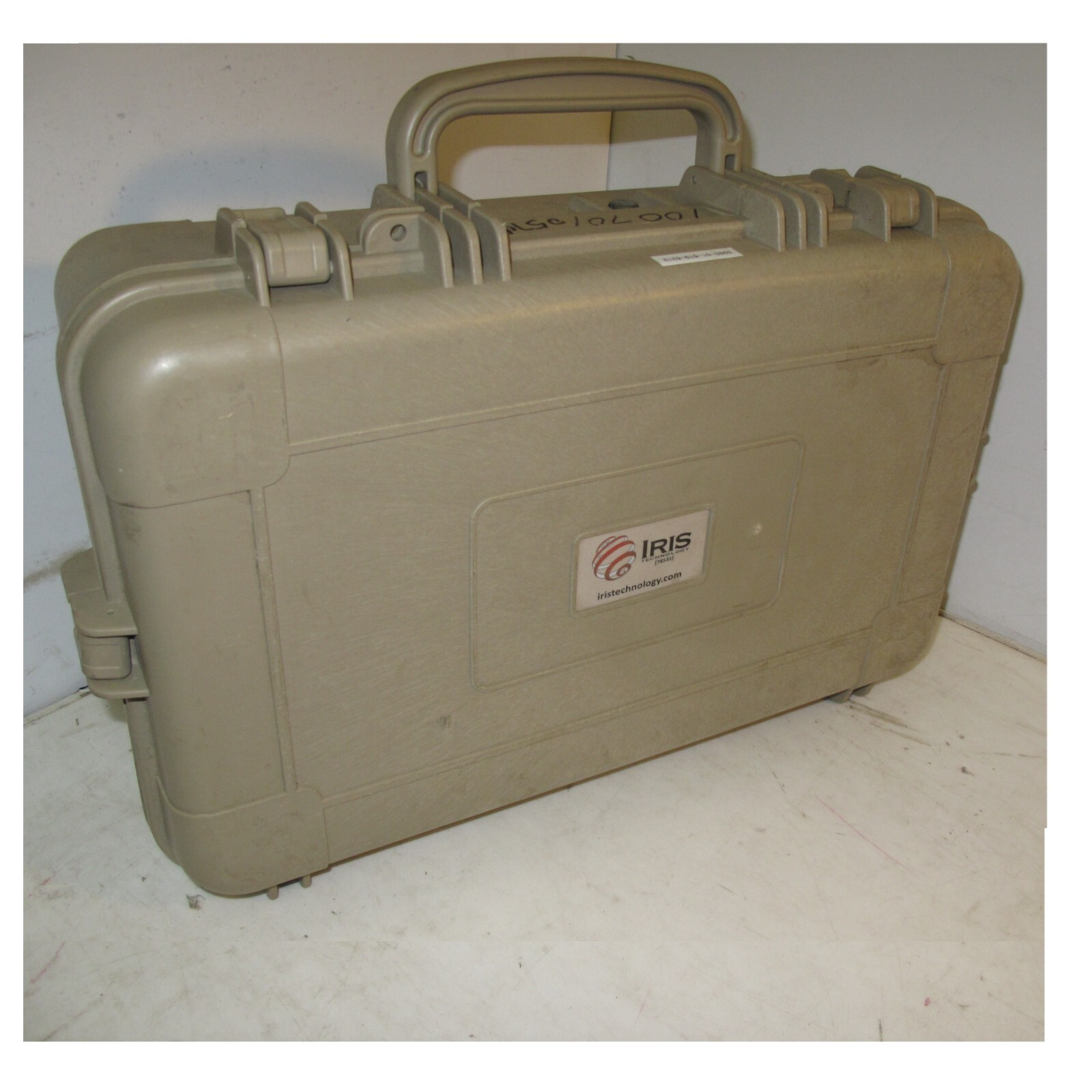 Tan FDE Hand Carry Hard Lockable Case 23x16x8 Tools Equipment Molded Plastic