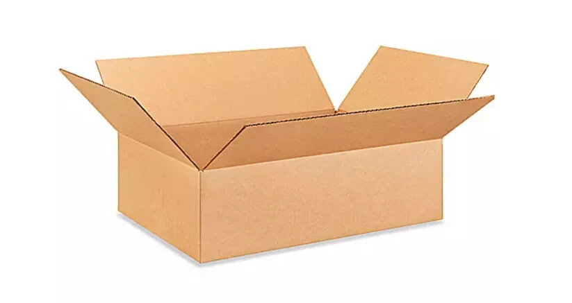 20″ x 14″ x 6″ CARDBOARD BOX – 200 lb – SINGLE BOX