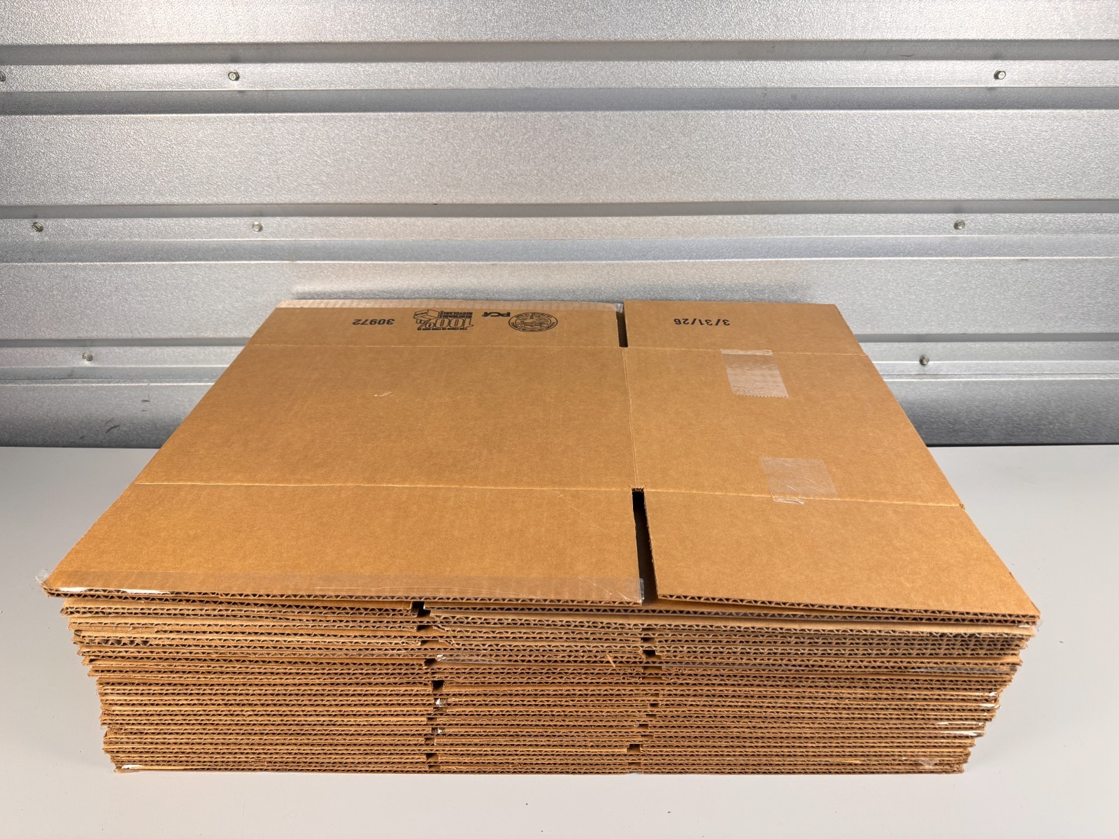 10 Pack Cardboard Shipping Boxes 14x9x9 Corrugated Mailer Packing Boxes Used