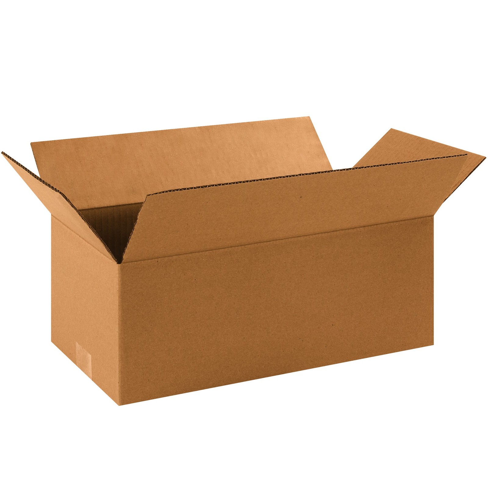 PARTNERS BRAND 16 x 8 x 6 Corrugated Cardboard Boxes, Long 16L x 8W x 6H, Pack o
