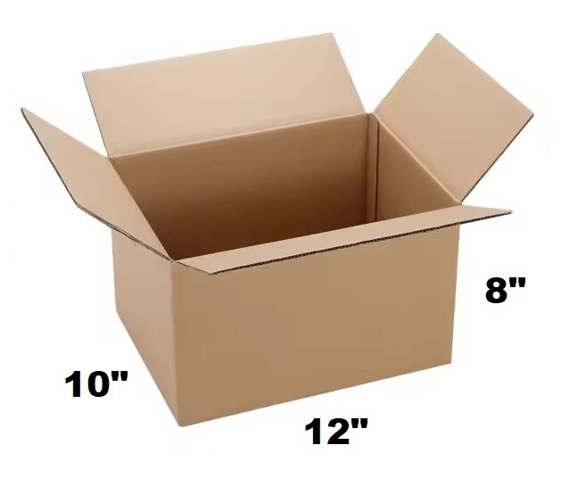 Brown Shipping Corrugated Cardboard Mailing Boxes for Packing,Moving and Storage