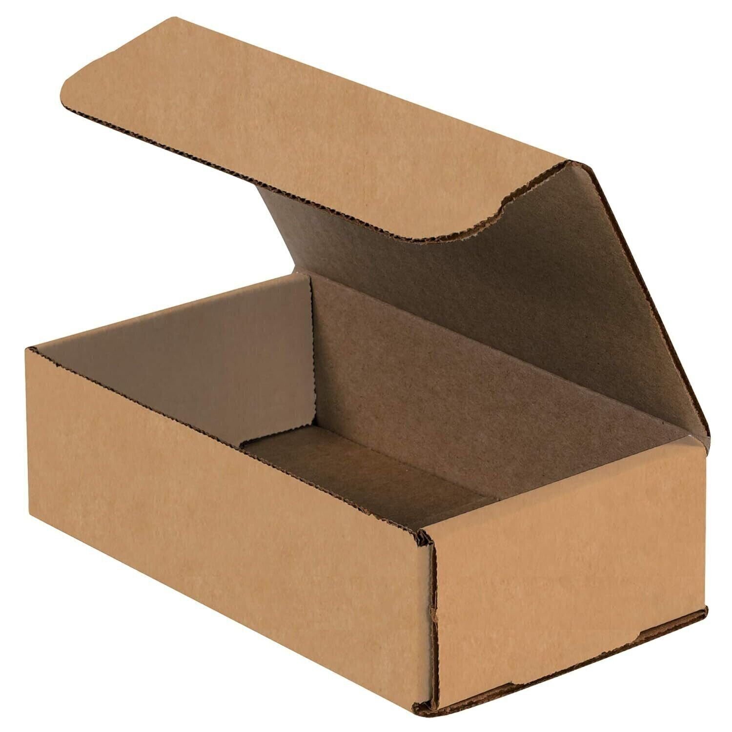 50 7″ x 4″ x 2″ Kraft Corrugated Mailers Die Cut Tuck Flap Boxes