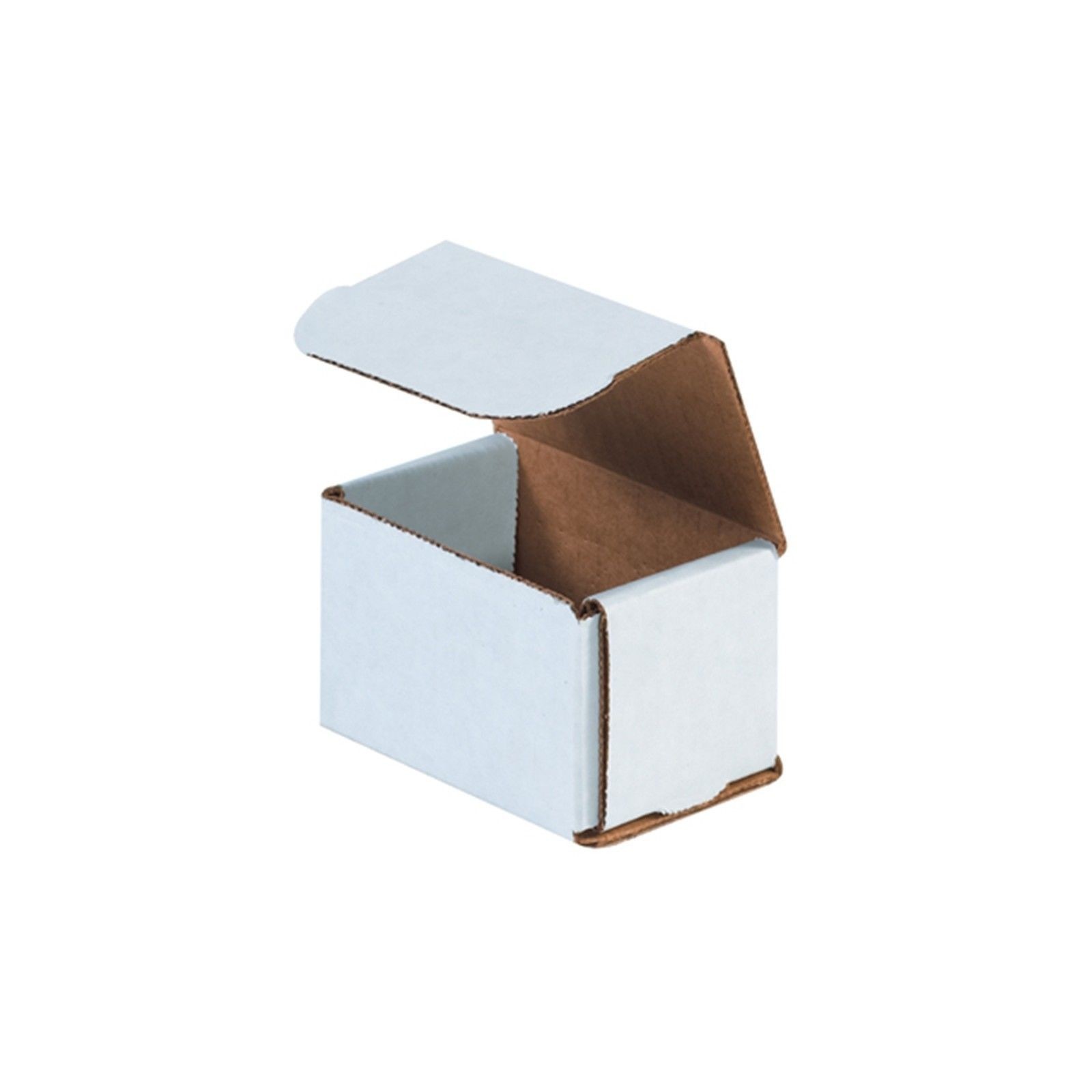 50 – 3x2x2 Small White Corrugated Cardboard Packaging Shipping Mailing Box Boxes