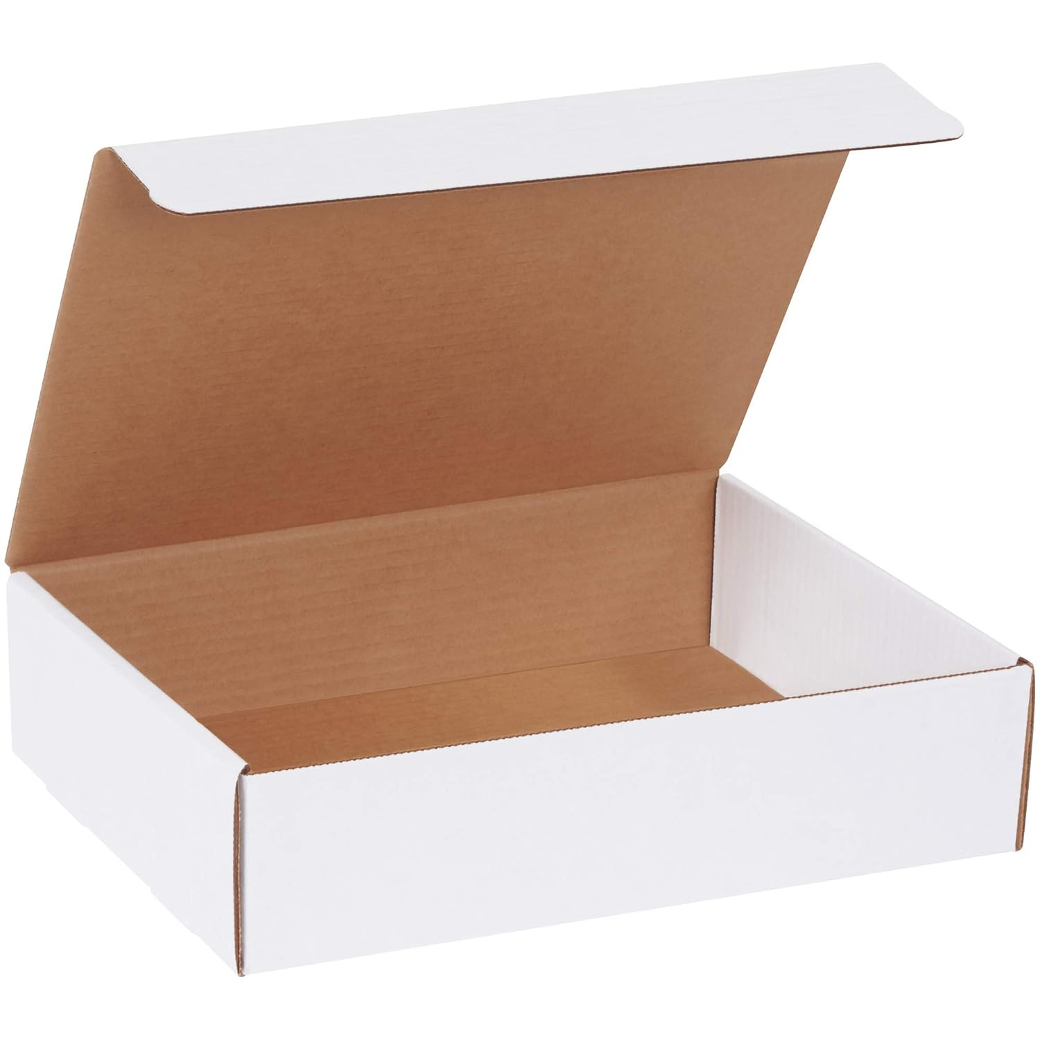 BM1293 12 1/8″L X 9 1/4″W X 3″H, White (Pack of 50)