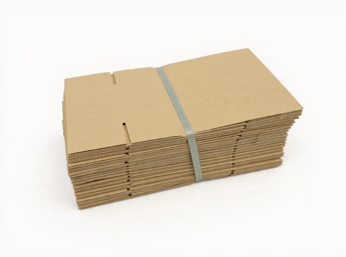 20 Pack 12x4x5 Corrugated Shipping Boxes Long Mailers Kraft 12x4x4.75 NEW FLAT