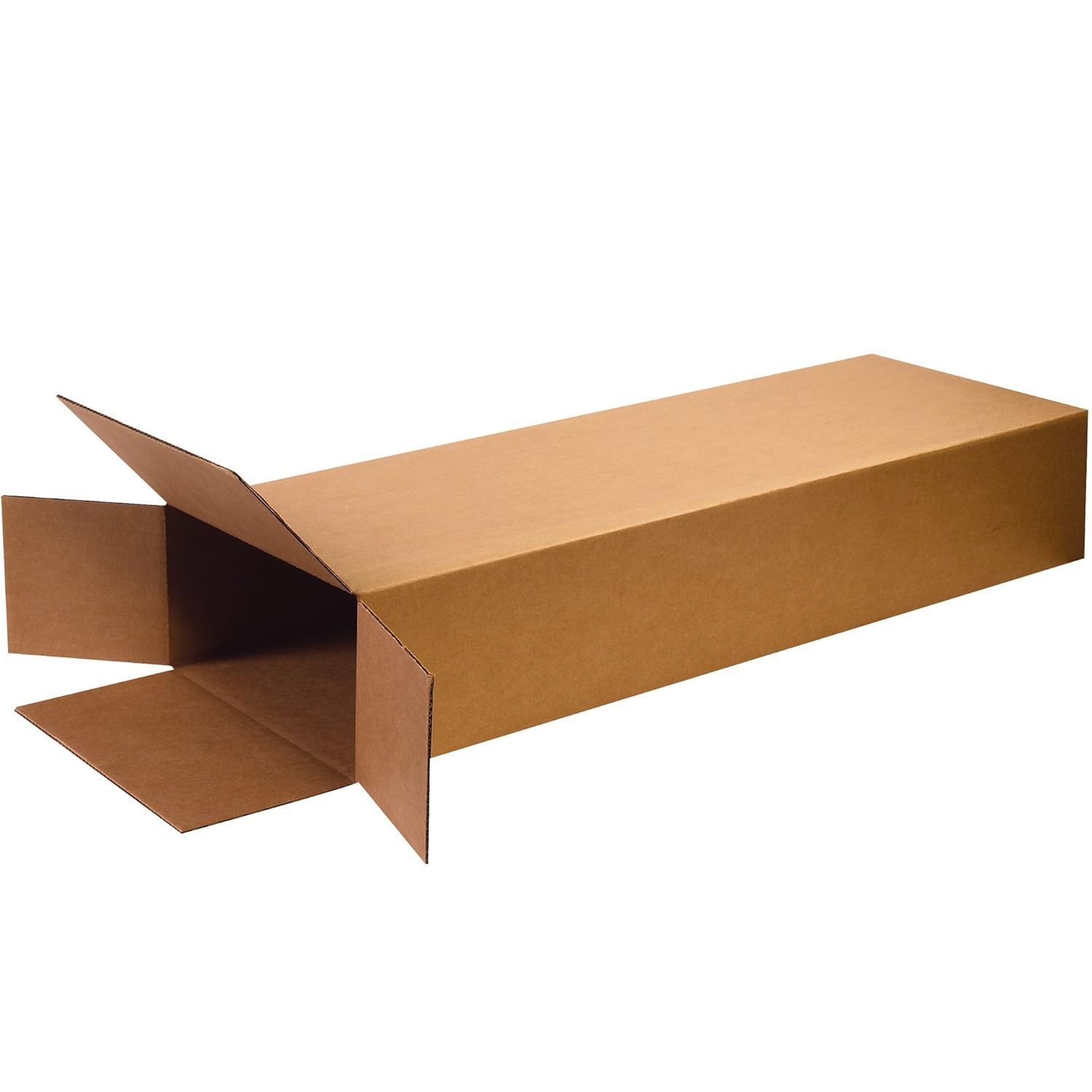 BOX USA BHD18645FOLMS Heavy-Duty Side Loading Moving Boxes 18″ L X 6″ W X 45″ H