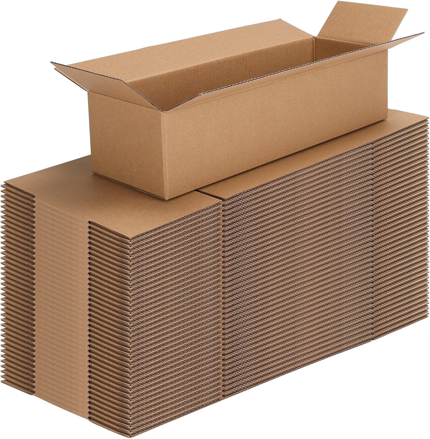 40 Pack Corrugated Cardboard Shipping Boxes Mailing Packing Boxes Multiple Sizes
