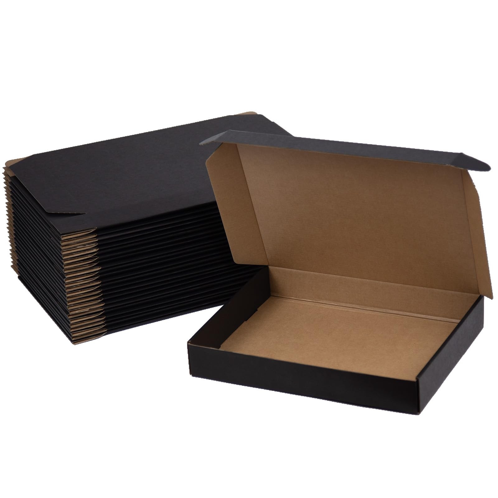 13x10x2 Inches Shipping Boxes Pack of 25, Packaging Corrugated Cardboard Mail…