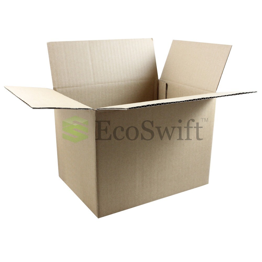 100 Pack Packing Shipping Box 8x6x6 Corrugated Kraft Cardboard Carton Mailers