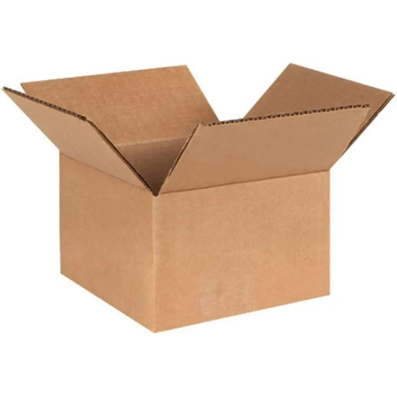 100 6x6x4 Cardboard Paper Boxes Mailing Packing Shipping Box Corrugated Carton