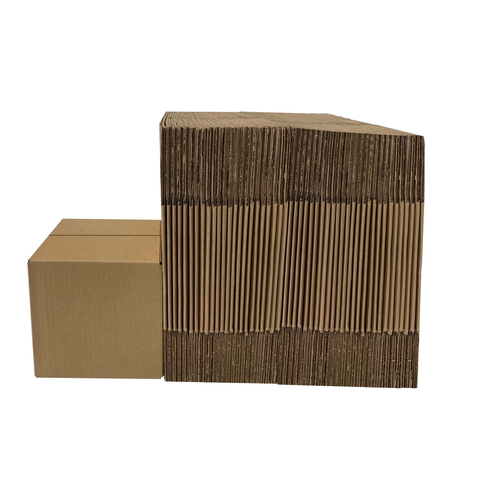 UOFFICE Corrugated Boxes 5 x 5 x 5″ Cube – 50 Count Shipping Box