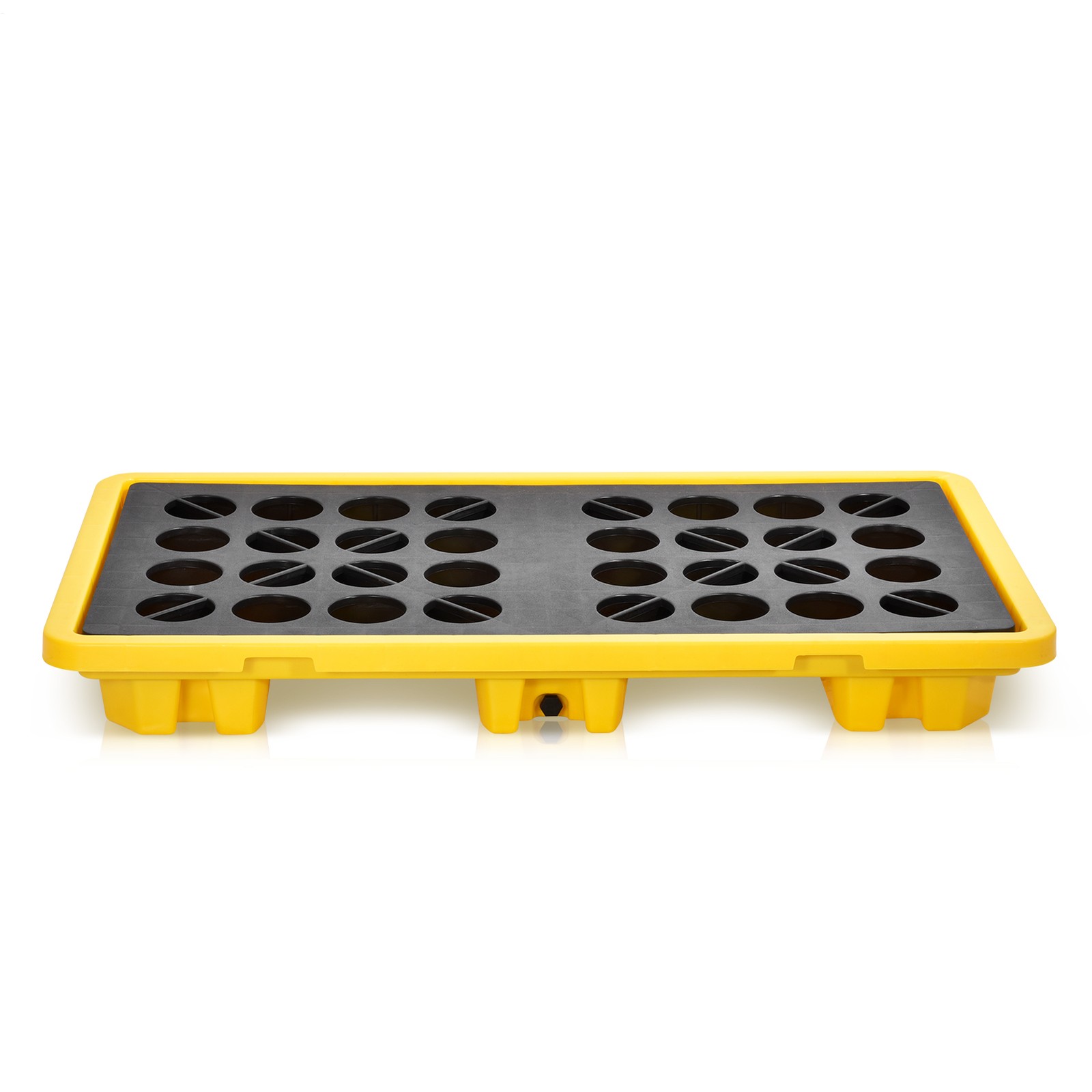 Spill Containment Platform, Spill Containment Pallet, Yellow and Black 70L