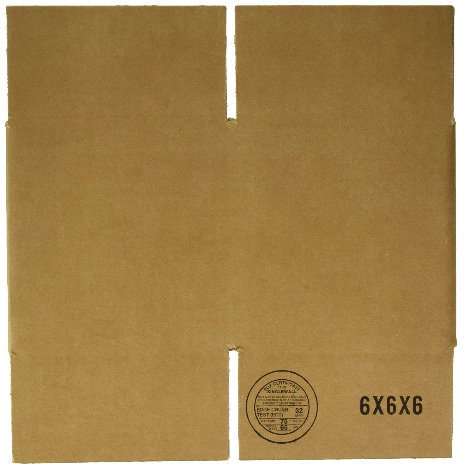 Box USA 6x6x6 Corrugated Shipping Box Bundle/25