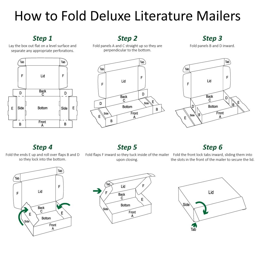 BFMFL14142 Deluxe Literature Cardboard Mailers, 14 x 14 x 2 Inches, Corrugated D