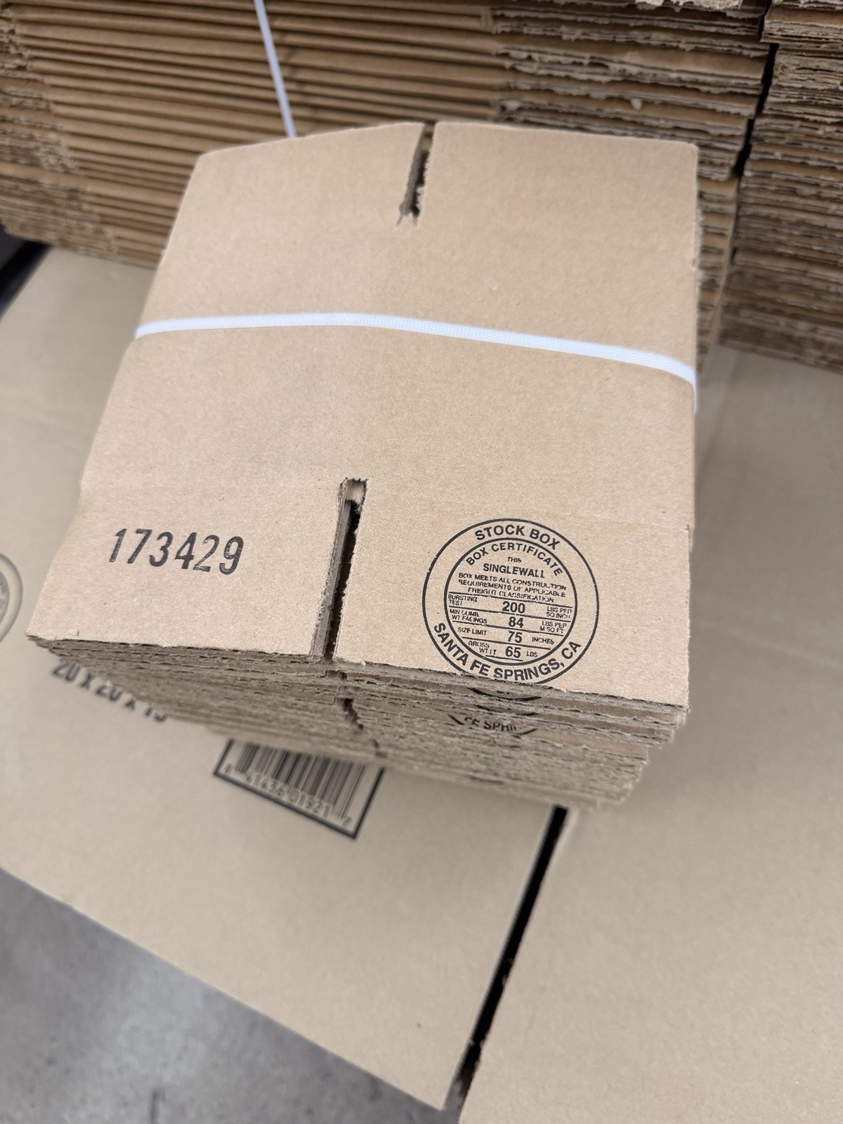 4x4x4 Corrugated Shipping Box Set 25 Pack Local Pickup Available