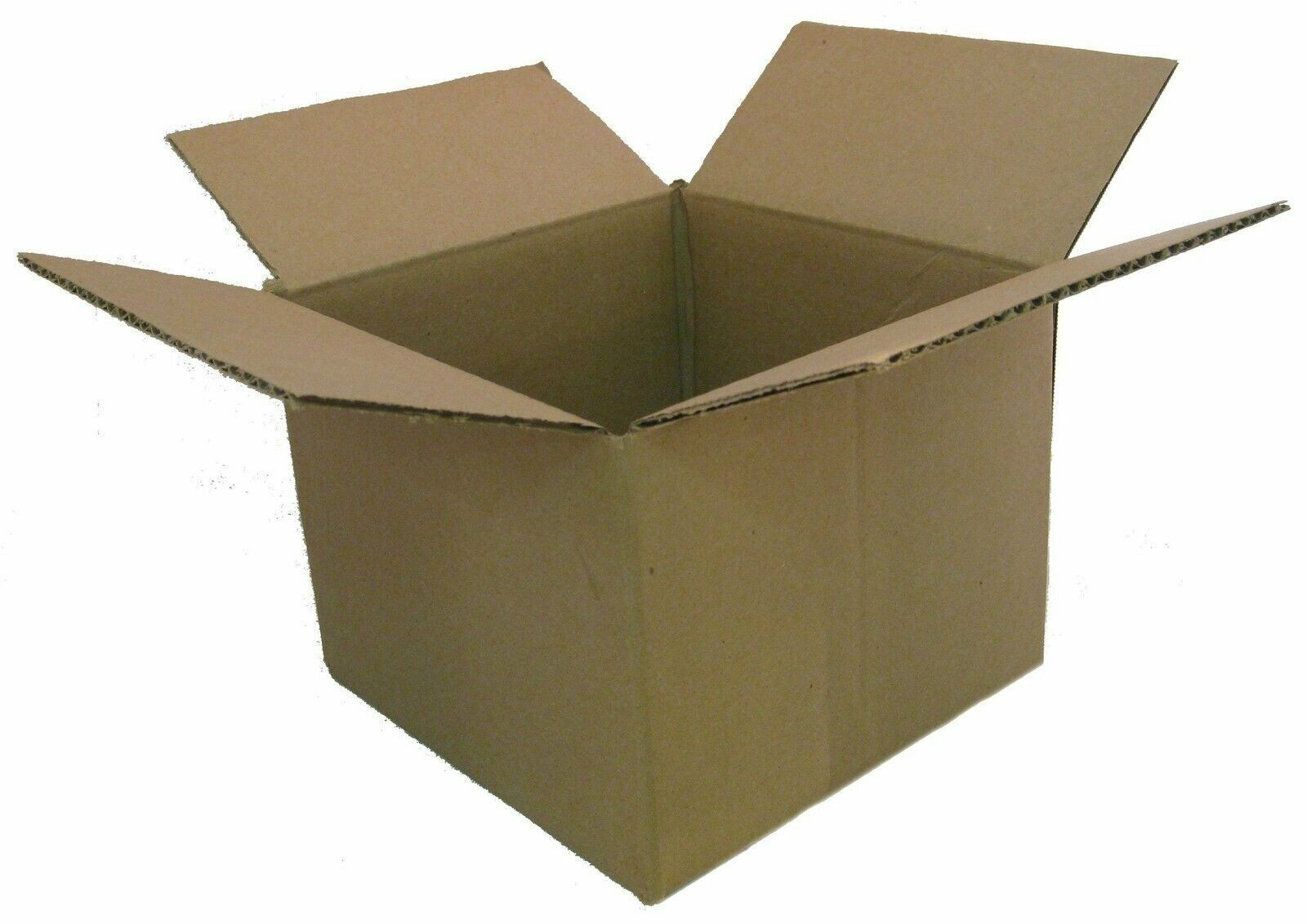 25 8X6X5 Corrugated Boxes Shipping Packing Moving Cardboard Cartons