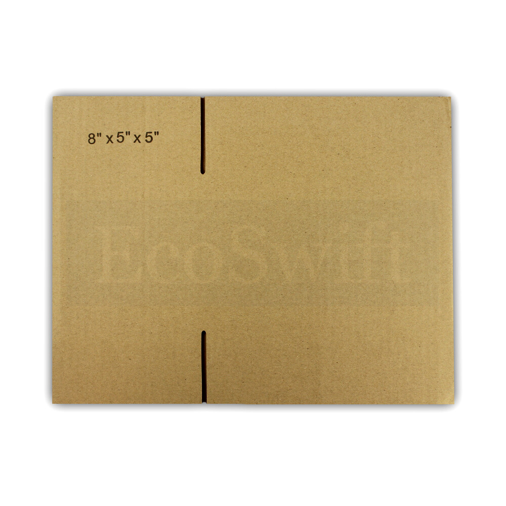 40 8x5x5 EcoSwift Cardboard Packing Moving Shipping Boxes Corrugated Box Cartons