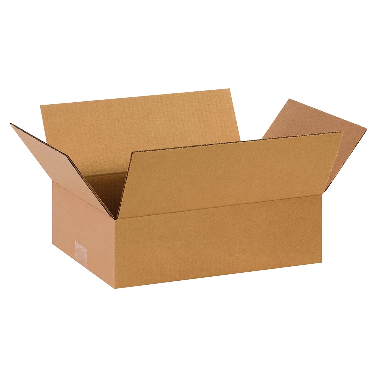 PARTNERS BRAND 14 x 10 x 4 Corrugated Cardboard Boxes, Flat 14L x 10W x 4H, Pack