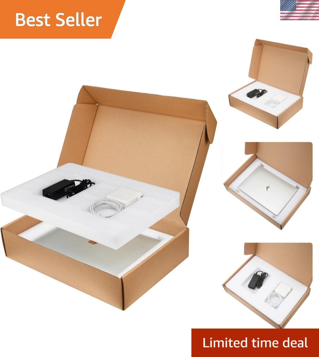 Compact Laptop Box with Foam Inserts – Secure Design for Up to 15.2″ Screens