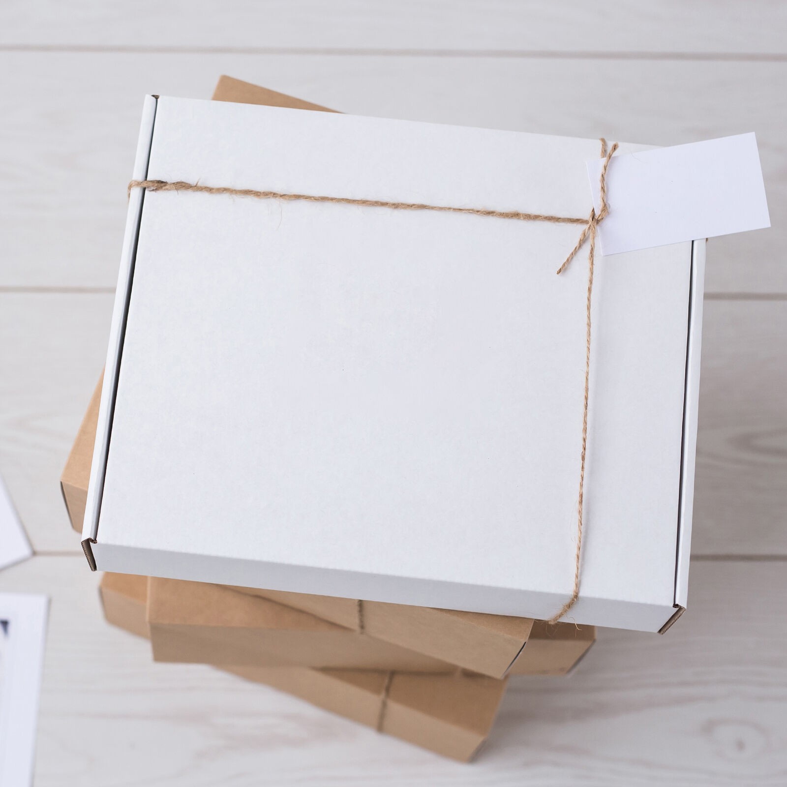 17 1/8 x 11 1/8 x 4″ White Literature Mailers ECT-32B 50/Case