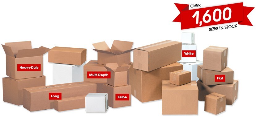 4x4x6 shipping cardboard box packing moving corrugated carton 25 50 100 200 box