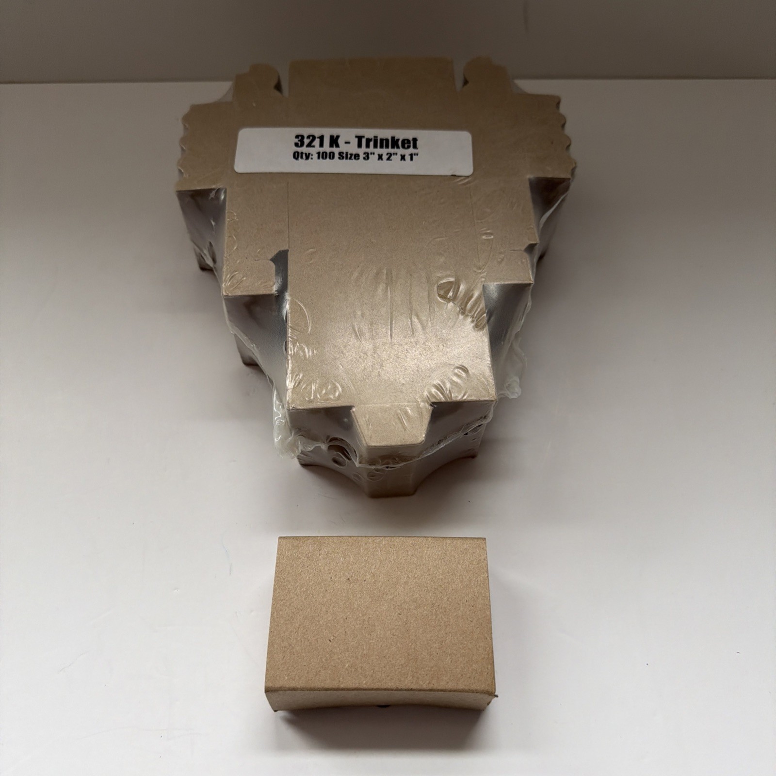 Small Trinket Shipping Boxes 3 x 2 x 1″ (100) Cardboard Mailer Craft Jewelry New