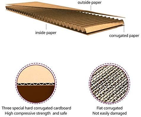 Recyclable Corrugated Box Mailers – 6″ x 4″ x 1″ – Cardboard Box Perfect for …